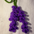Lavender bag charm