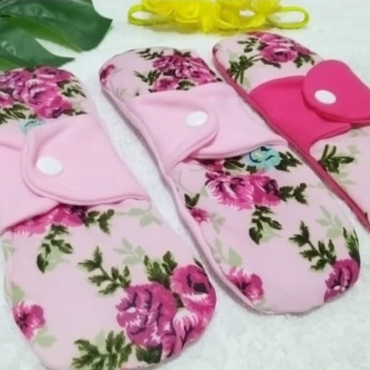 Reusable hand-sown pads (pack of 6)