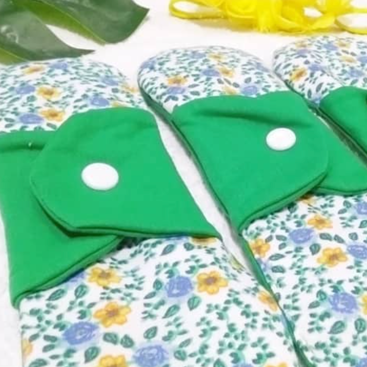Reusable hand-sown pads (pack of 6)